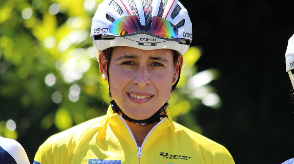 Arlenis Sierra in maglia gialla al Tour de Bretagne