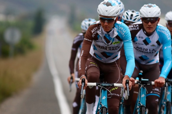 Romain Bardet in azione