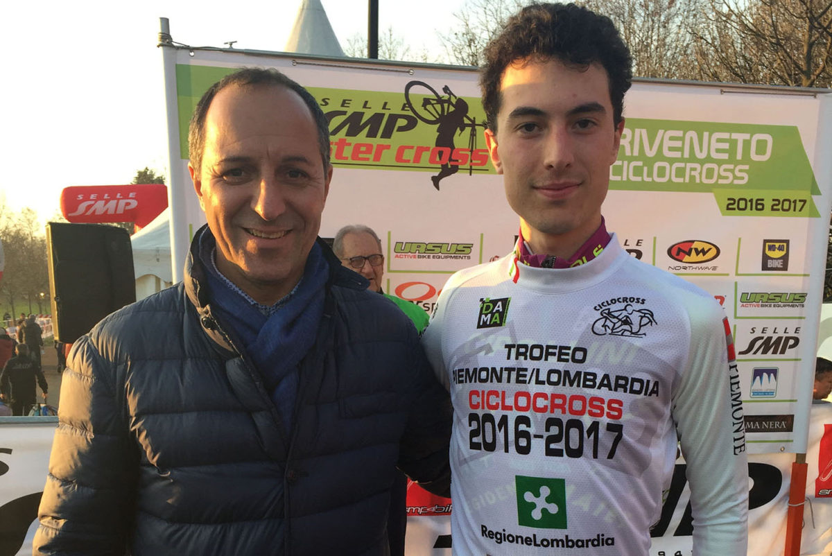 Luca Cibrario con il neo eletto presidente del Comitato Lombardo FCI Cordiano Dagnoni