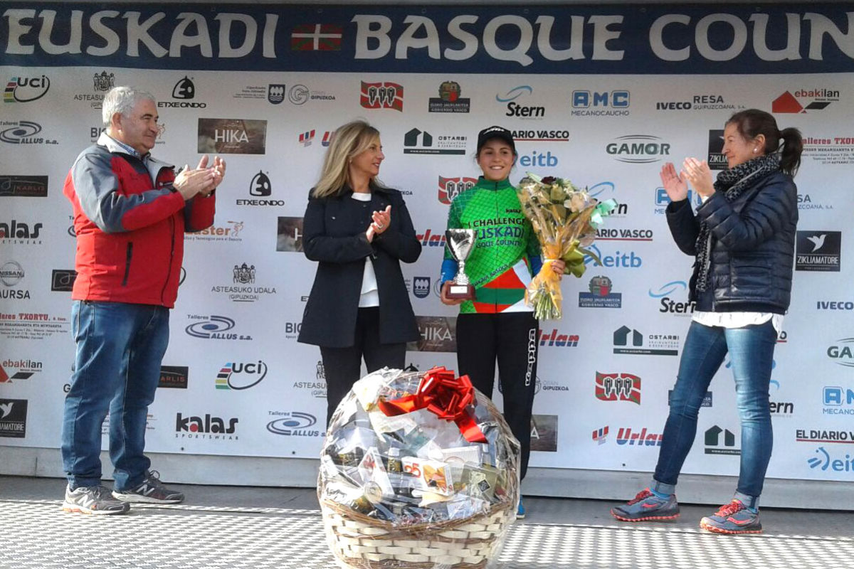 Sara Casasola leader del Trofeo Euskadi dopo due prove