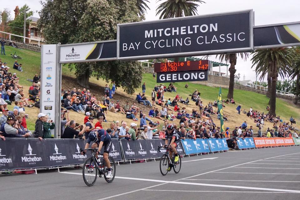 Ian Bibby vince la prima prova del Mitchelton Bay Cycling Classic 2017