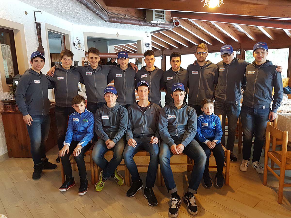La squadra del Team Barblanco 2017