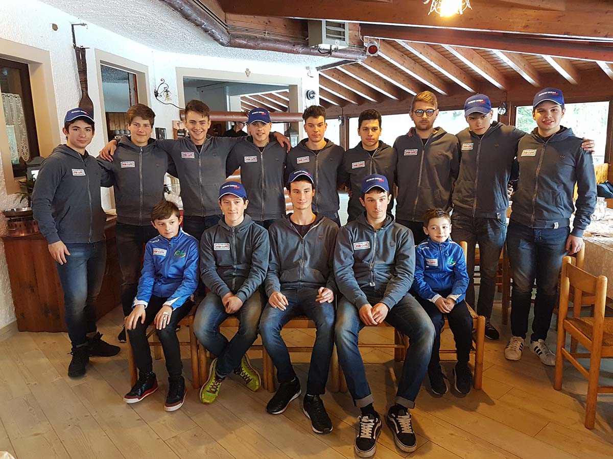 La squadra del Team Barblanco 2017