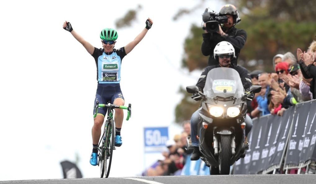 Amanda Spratt vince la seconda prova del Mitchelton Bay Classic
