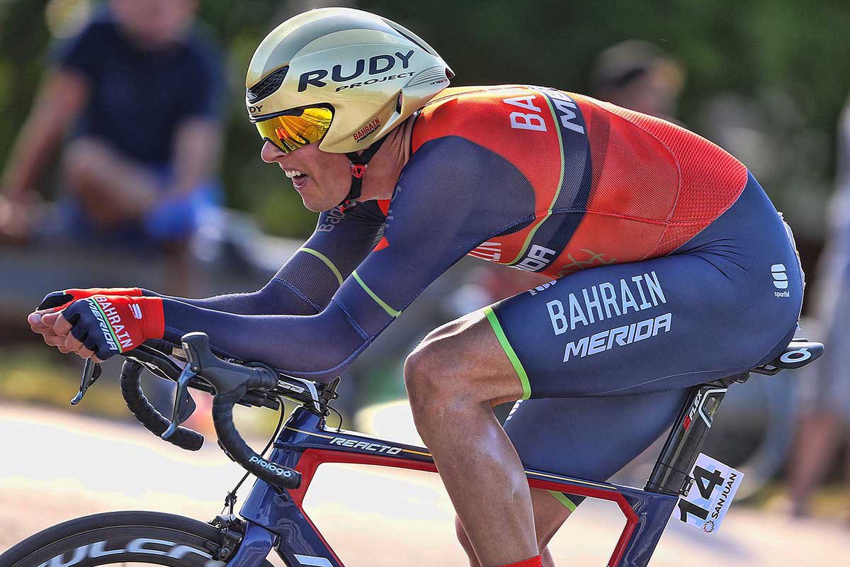 Ramunas Navardauskas vincitore della terza tappa a cronometro della Vuelta a San Juan 2017