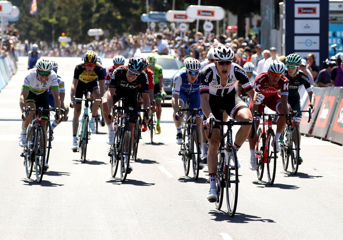 Niklas Arndt vince la Cadel Evans Great Ocean Road Race 2017