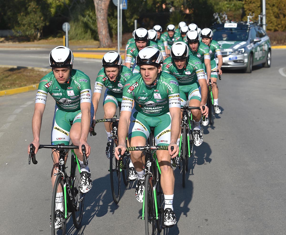 I ragazzi della Delio Gallina in allenamento