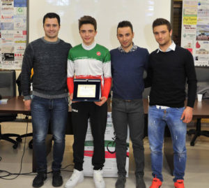 Alessandro Verre premiato dal Comune di Viggiano