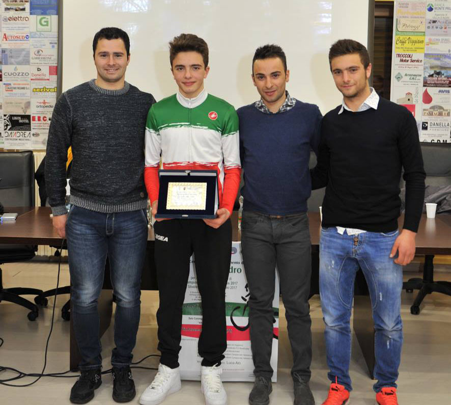 Alessandro Verre premiato dal Comune di Viggiano