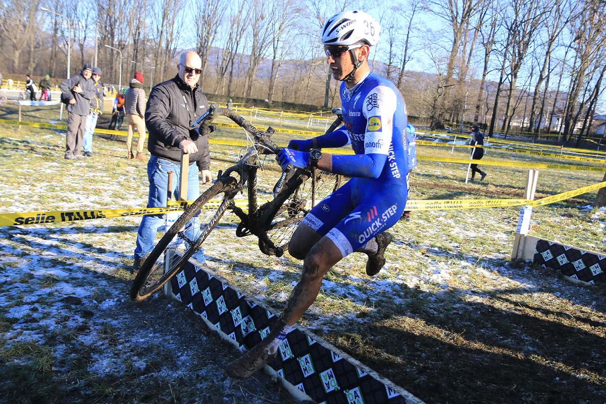 Davide Martinelli al Ciclocross di Bosisio Parini