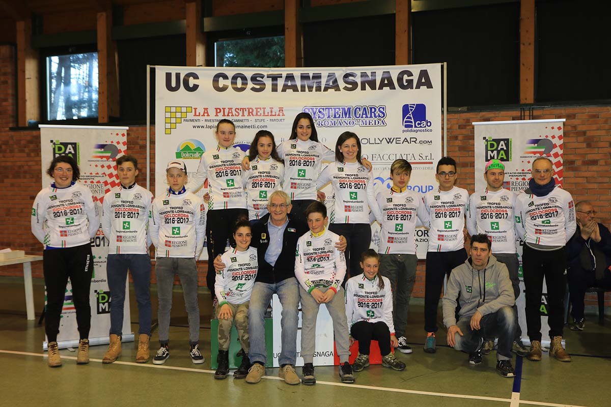 Tutti i leader finali del Trofeo Piemonte e Lombardia Ciclocross 2016-2017