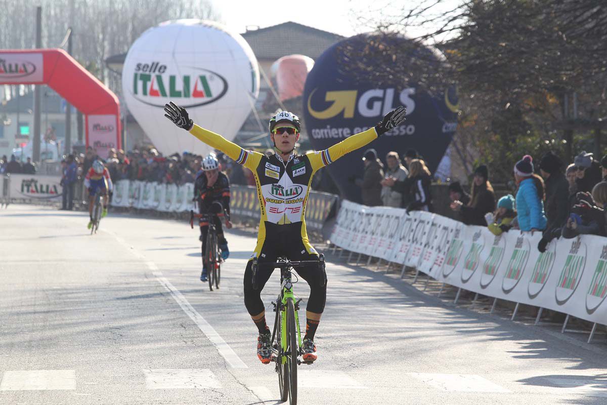 Jakob Dorigoni è campione italiano Under 23 di ciclocross a Silvelle
