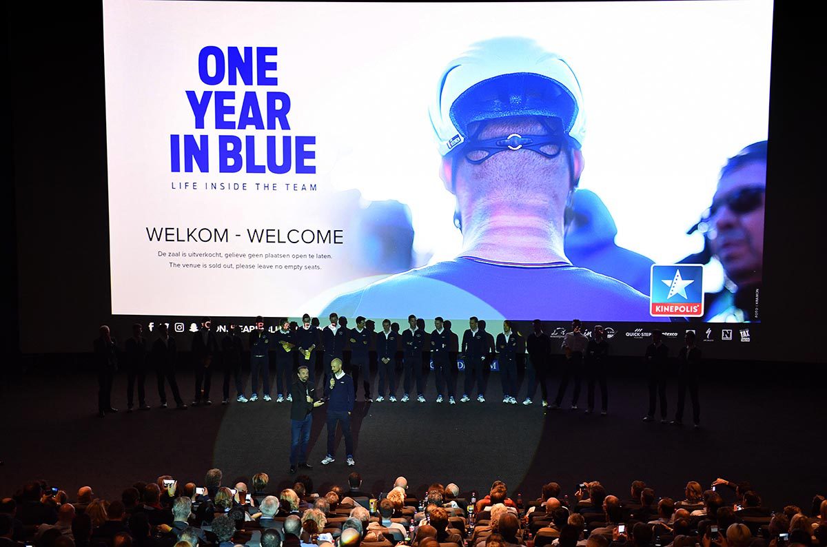 La presentazione del team Quick-Step Floors 2017