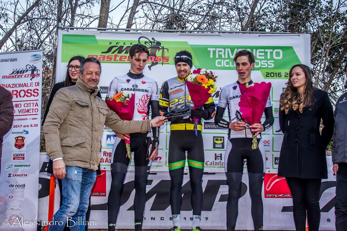 Il podio Elite di Vittorio Feneto