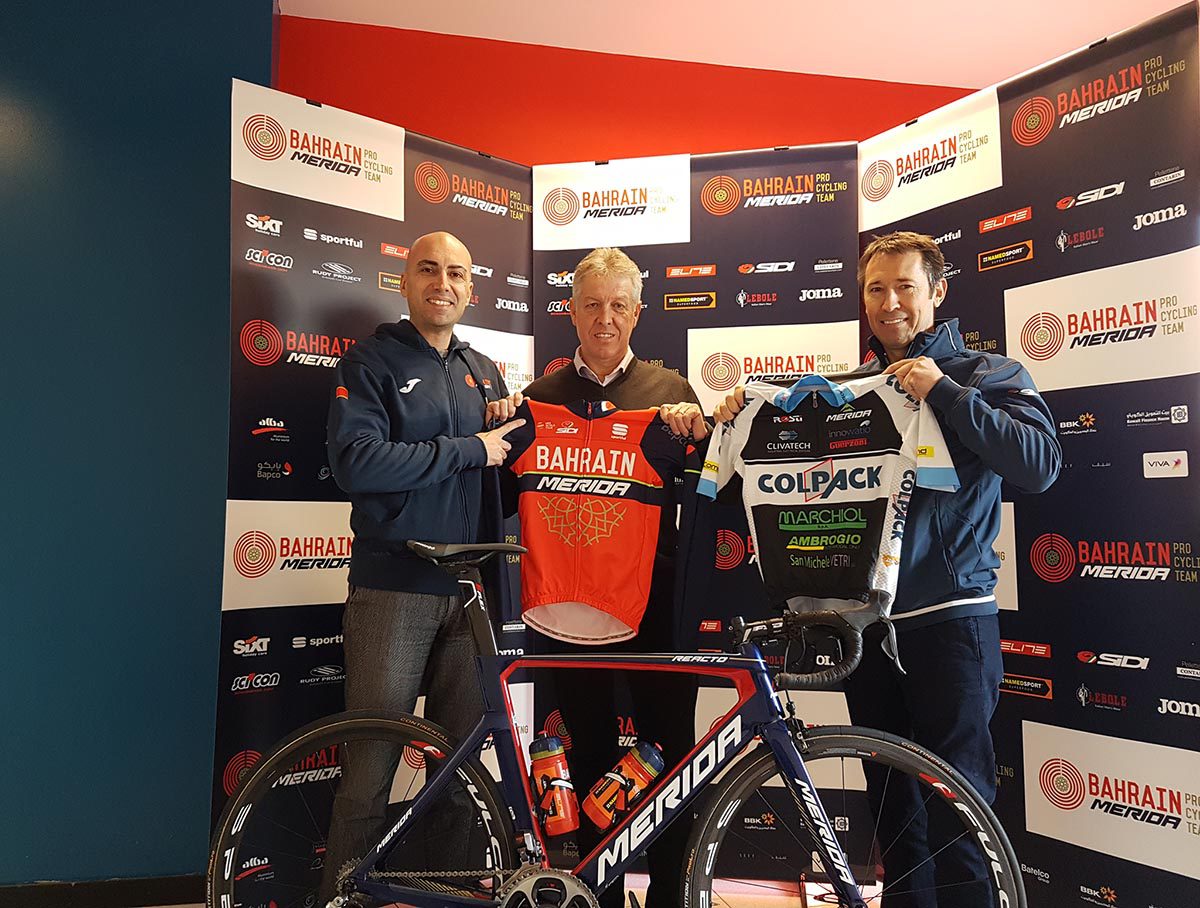 Da sinistra Alex Carera, Antonio Bevilacqua e Brent Copeland