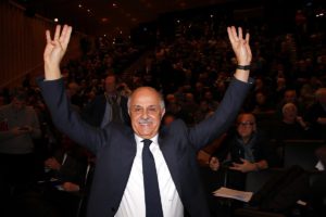 Renato Di Rocco confermato per la quarta volta presidente della FCI