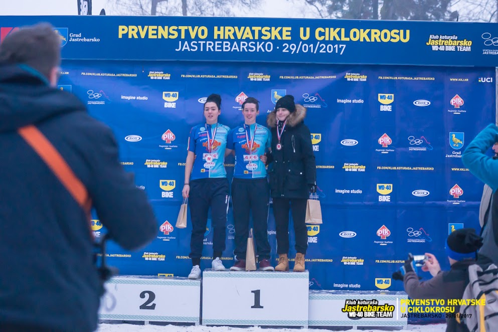 Le sorelle Gloria e Alessandra Musa 1° e 2° al Campionato Croato Ciclocross