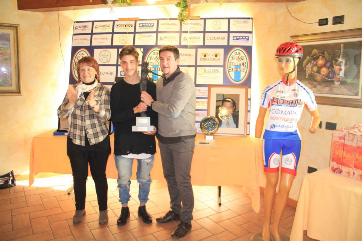 Davide Persico riceve il Memotia Bepi e Roby Donati