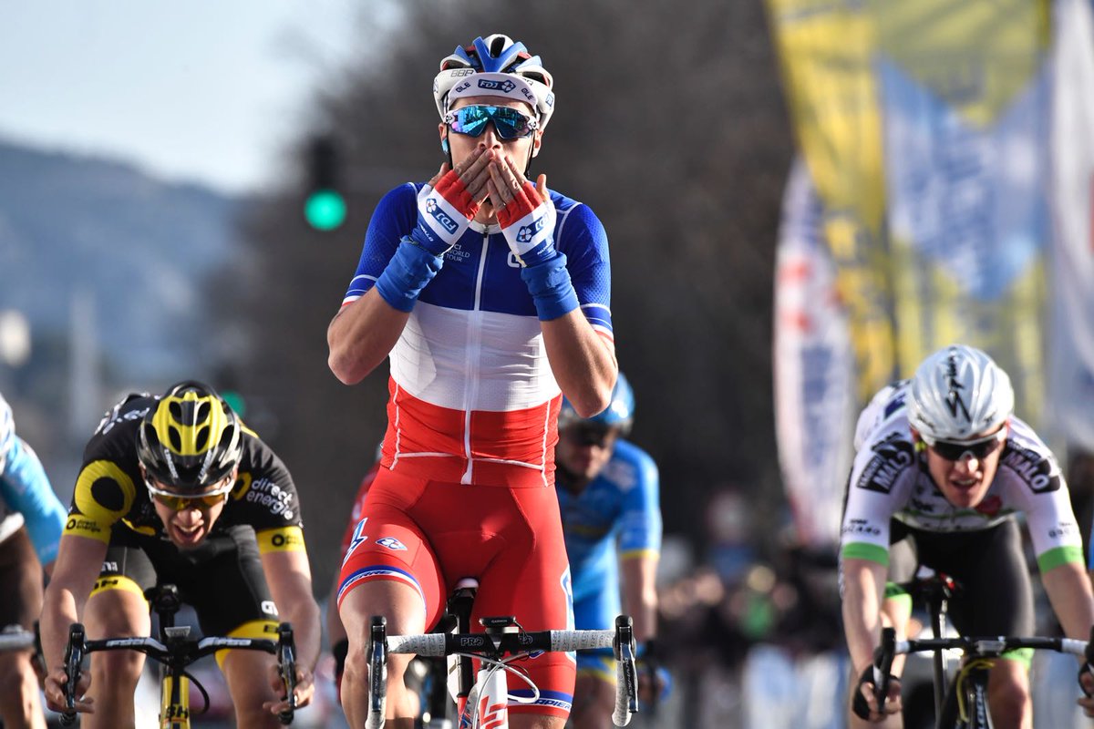 Il campione francese Arthur Vichot vince il Grand Prix Cycliste la Marseillaise 2017