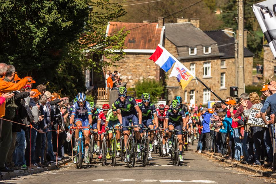 Un momento della Freccia Vallone 2016