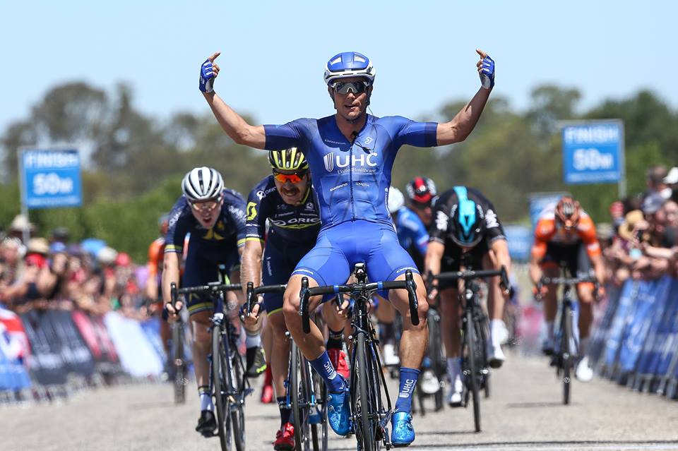 Travis McCabe vince la terza tappa dell'Herald Sun Tour 2017
