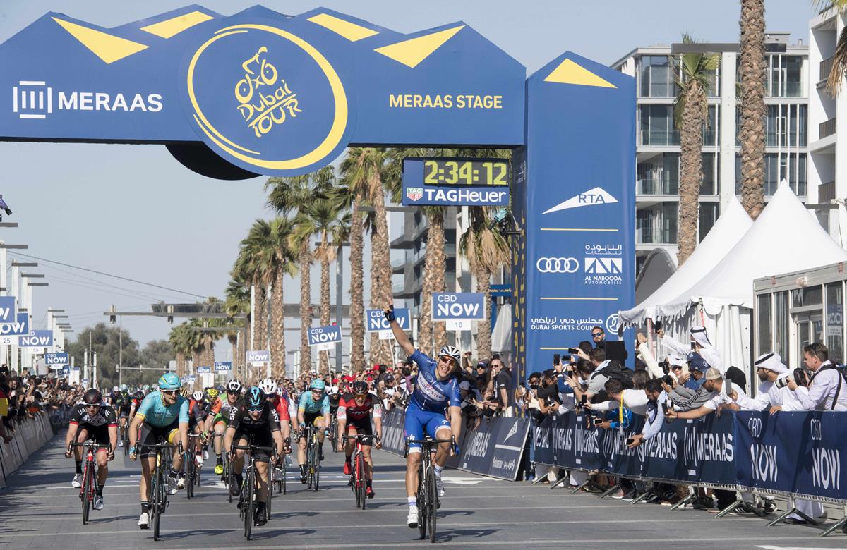 Marcel Kittel vince anche l'ultima tappa del Dubai Tour 2017
