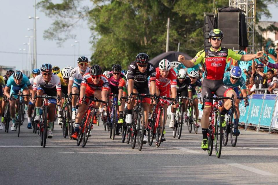 Jakub Mareczko vince la terza tappa del Tour de Langkawi 2017