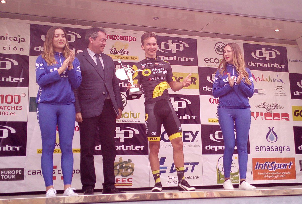 Bryan Coquard vincitore della quarta tappa della Vuelta a Andalucia