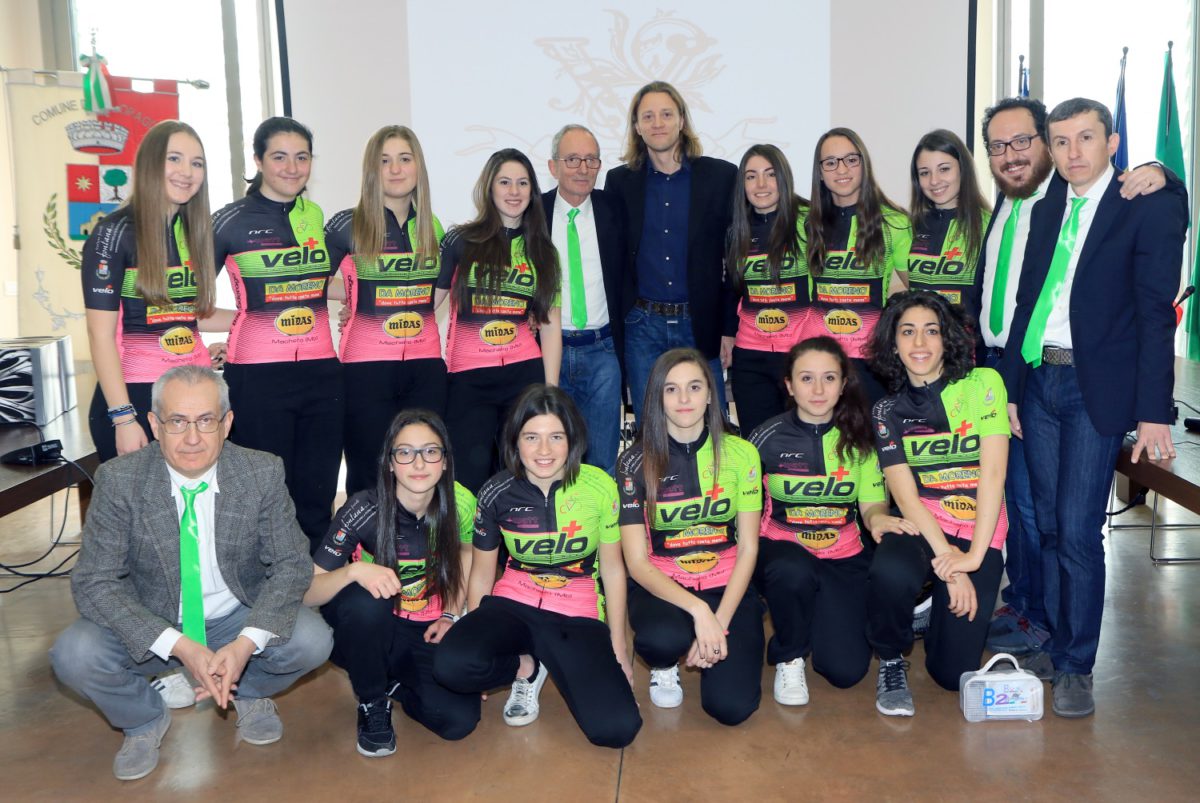 Il gruppo della Scv Bike Cadorago 2017