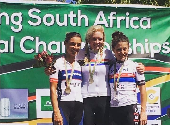 Heidi Dalton del Team Aromitalia - Vaiano - Fondriest vince il titolo Sudafricano su strada Donne Elite