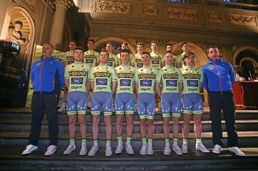 La squadra della Hopplà Petroli Firenze 2017
