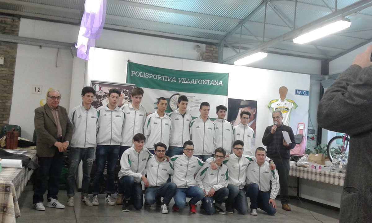 I ragazzi Juniores della Pol. Villafontana 2017