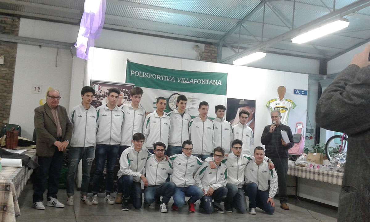 I ragazzi Juniores della Pol. Villafontana 2017