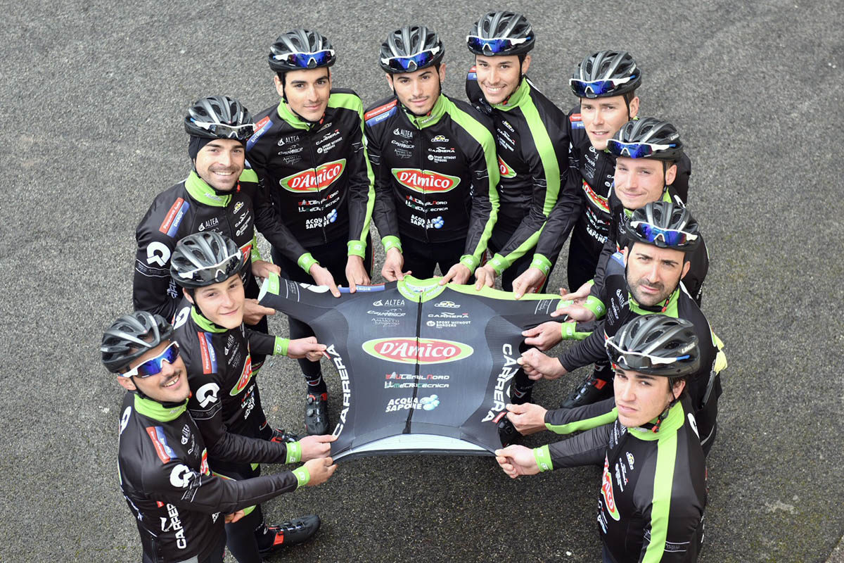 La squadra Area Zero-D’Amico-Utensilnord 2017