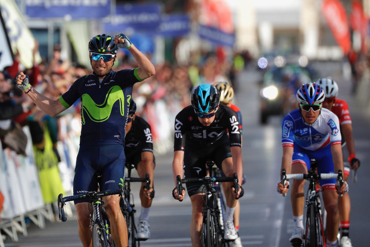 Alejandro Valverde vince la prima tappa della Vuelta a Andalucia