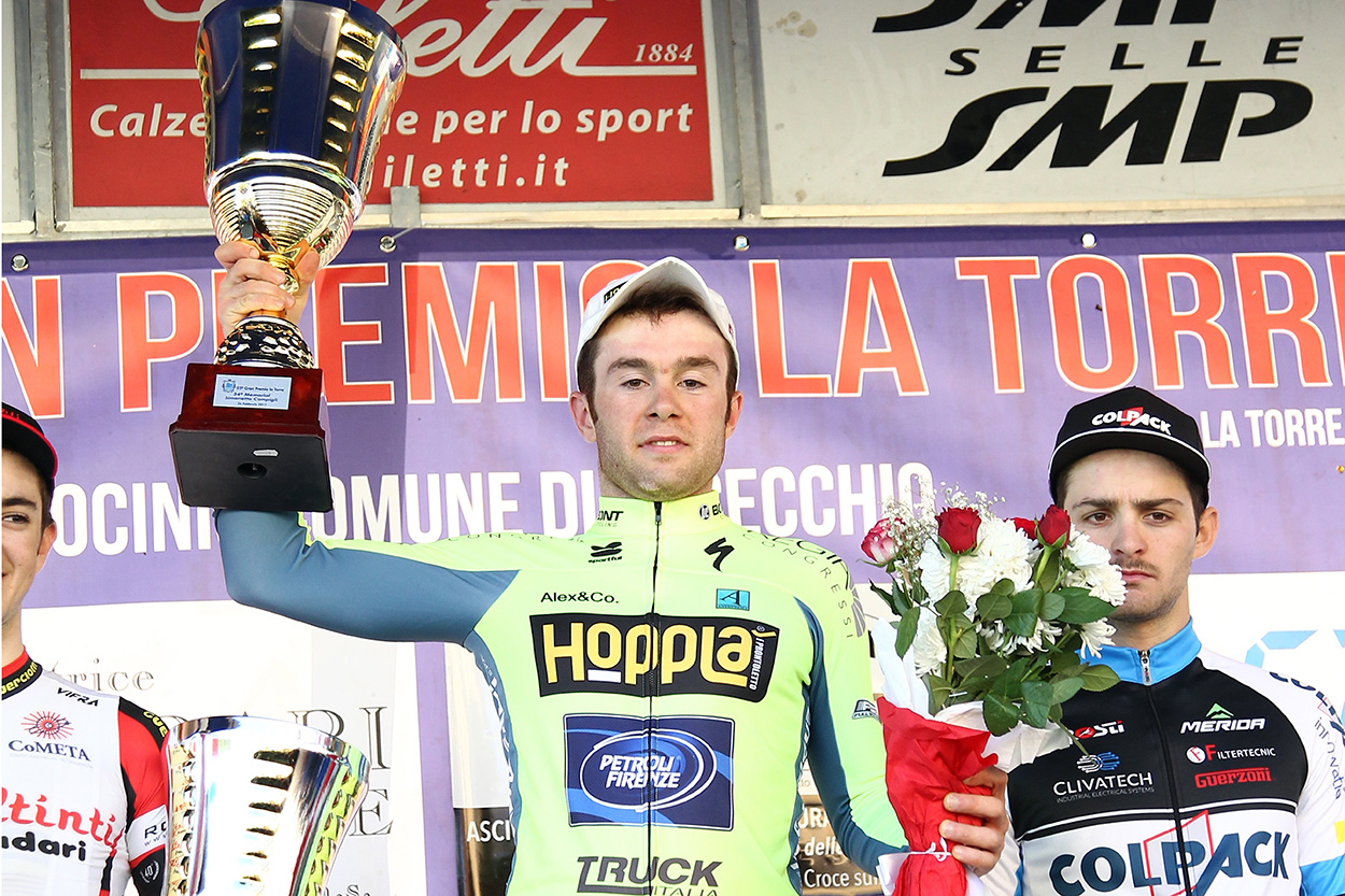 Il podio del Gp La Torre 2017