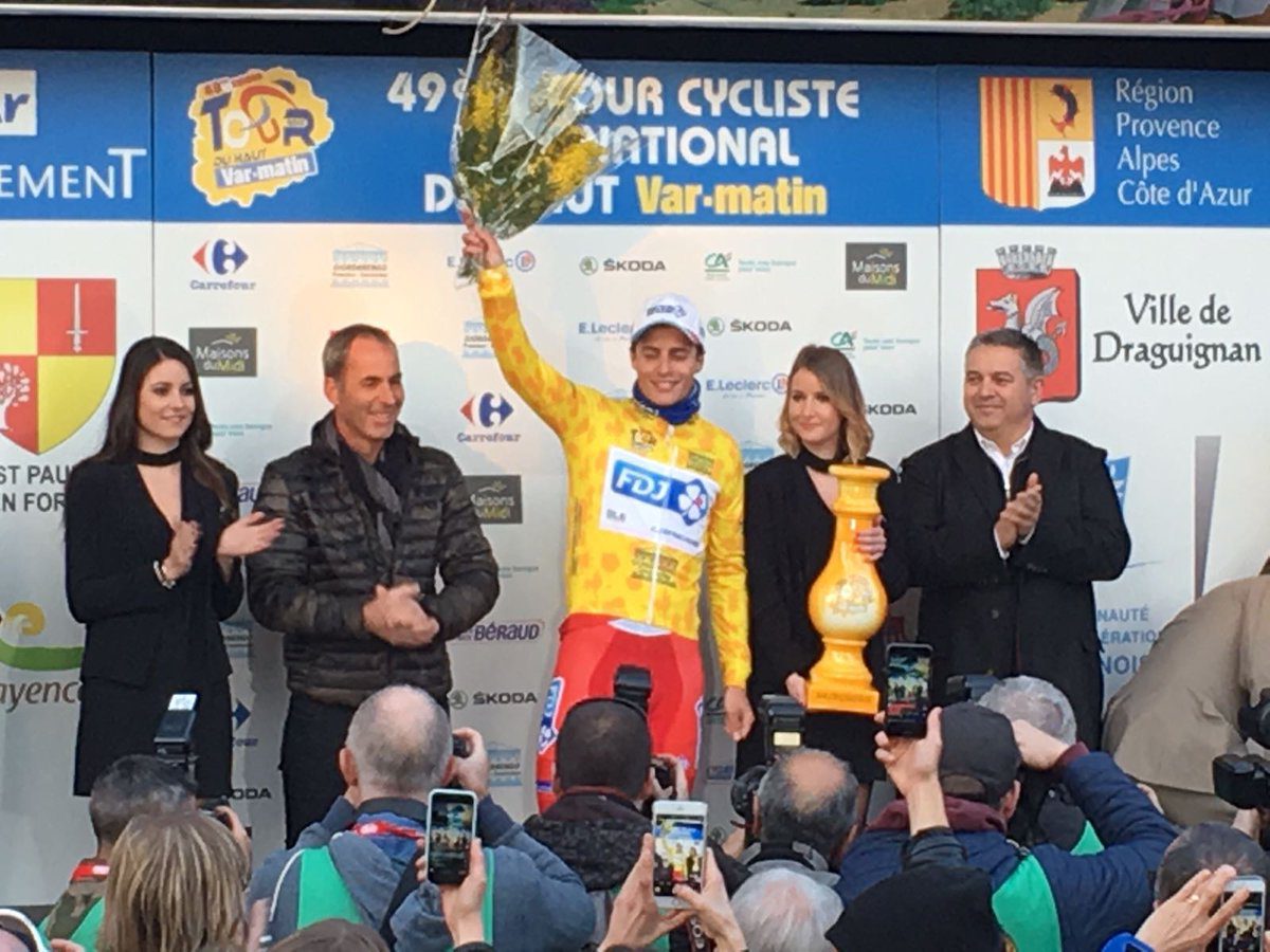 Arthur Vichot vince la classifica finale del Tour du Haut Var-matin