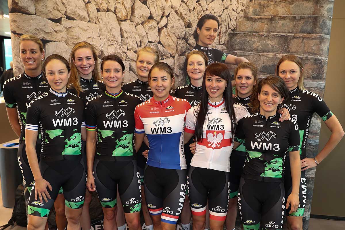 La squadra 2017 della WM3 Pro Cycling