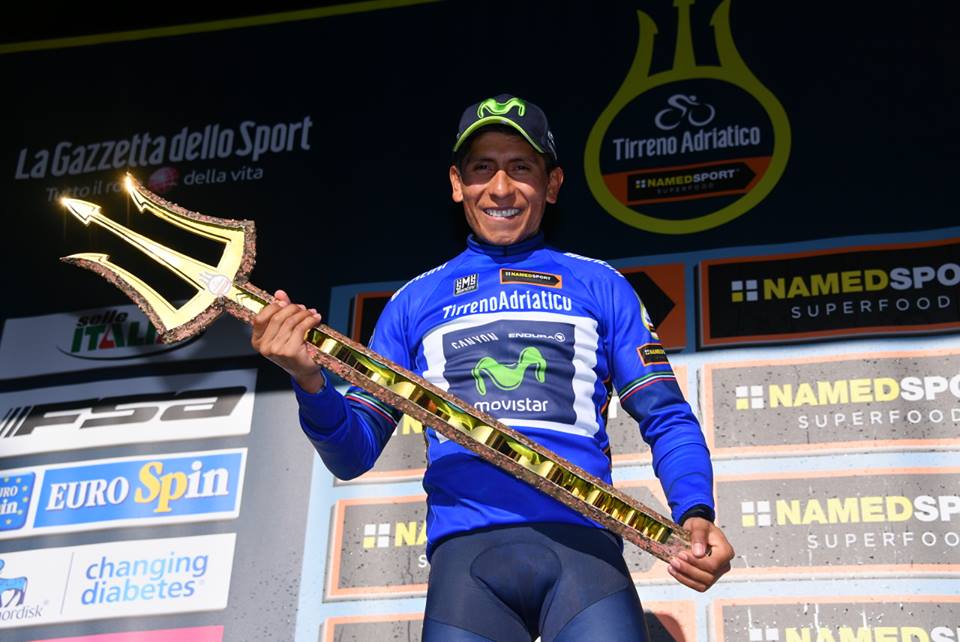 Nairo Quintana vince la Tirreno-Adriatico 2017