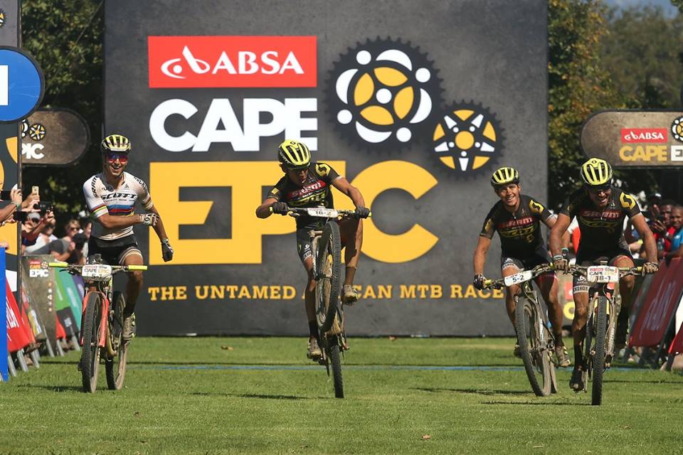Gli Scott - SRAM in trionfo nella quinta tappa della Cape Epic