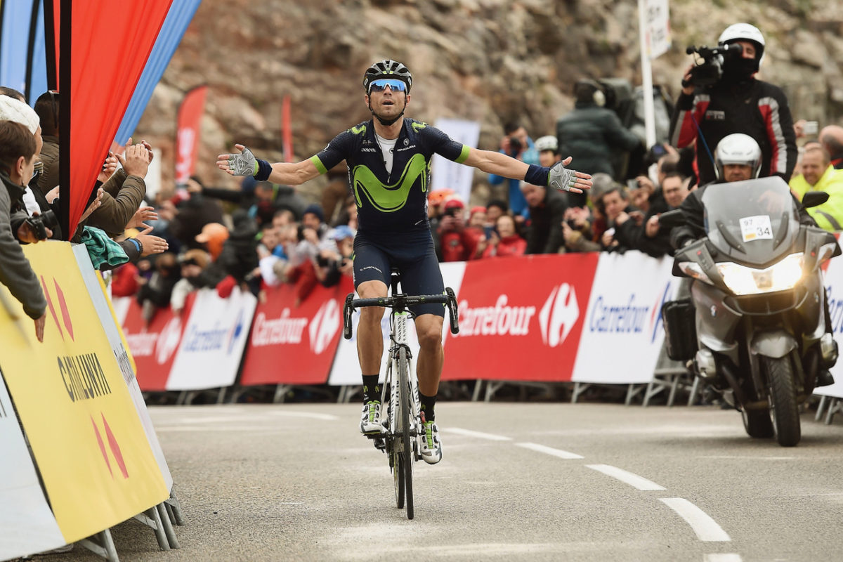 Alejandro Valverde vince la quinta tappa della Volta a Catalunya 2017