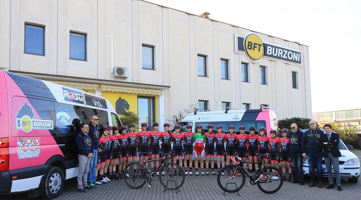 Vo2 Team Pink, il gruppo 2017