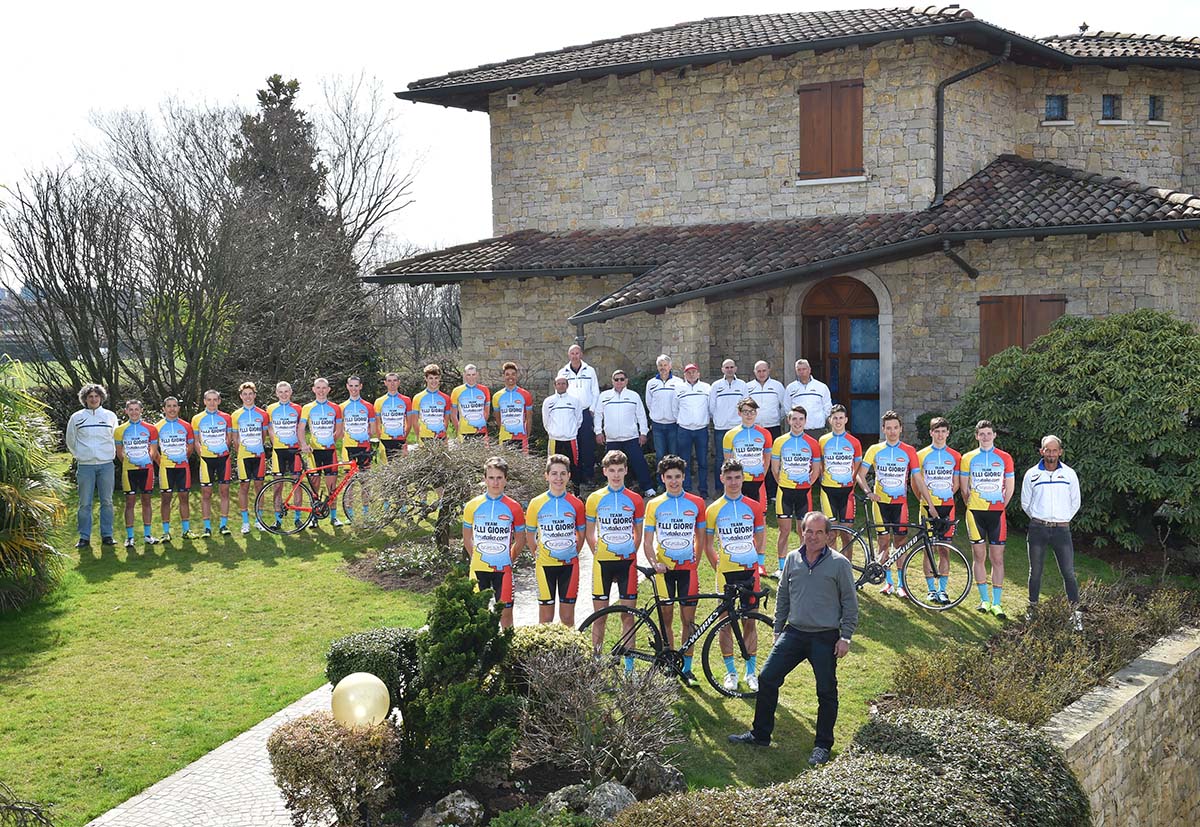 L'organico completo del Team F.lli Giorgi 2017