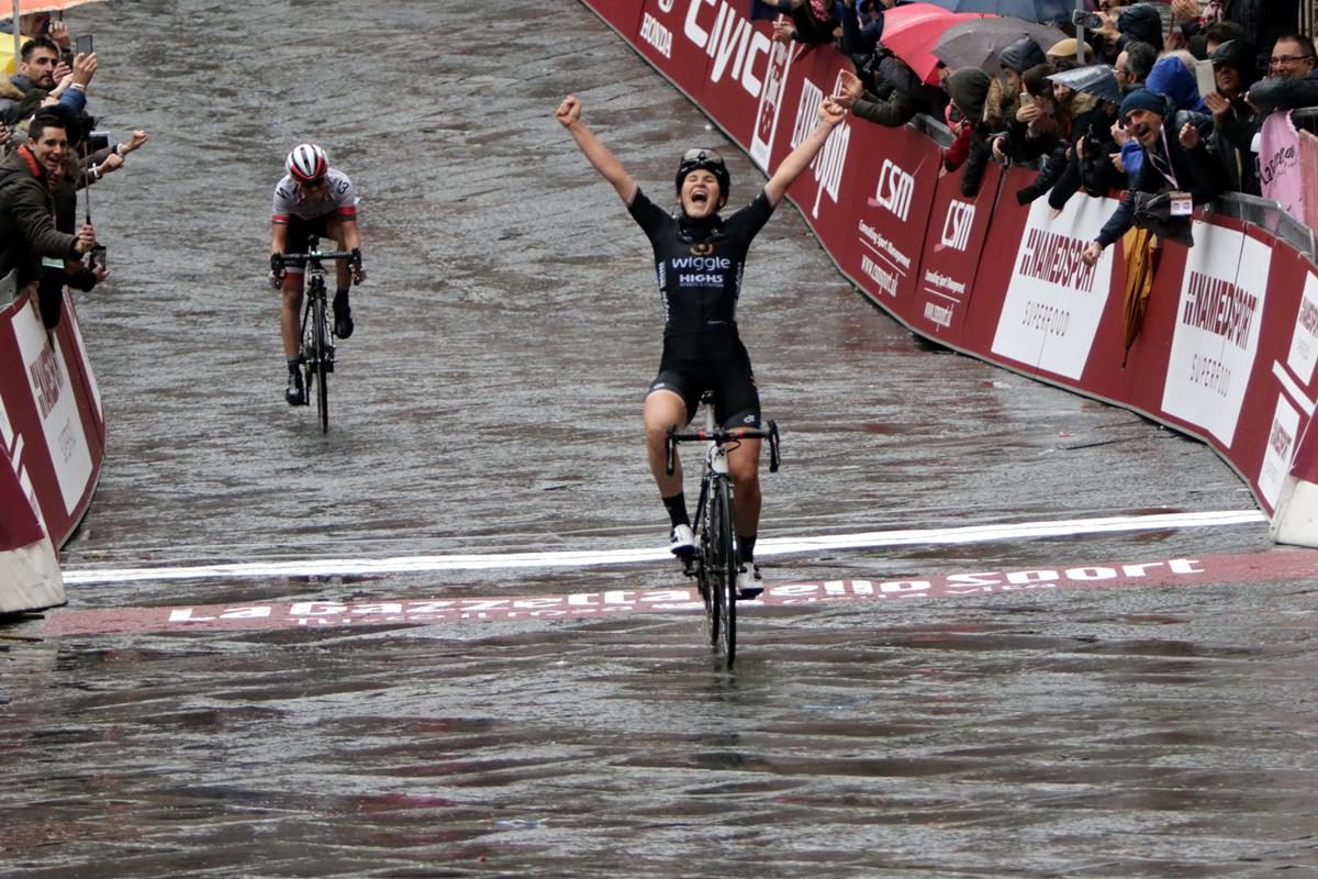 Elisa Longo Borghini vince la Strade Bianche 2017