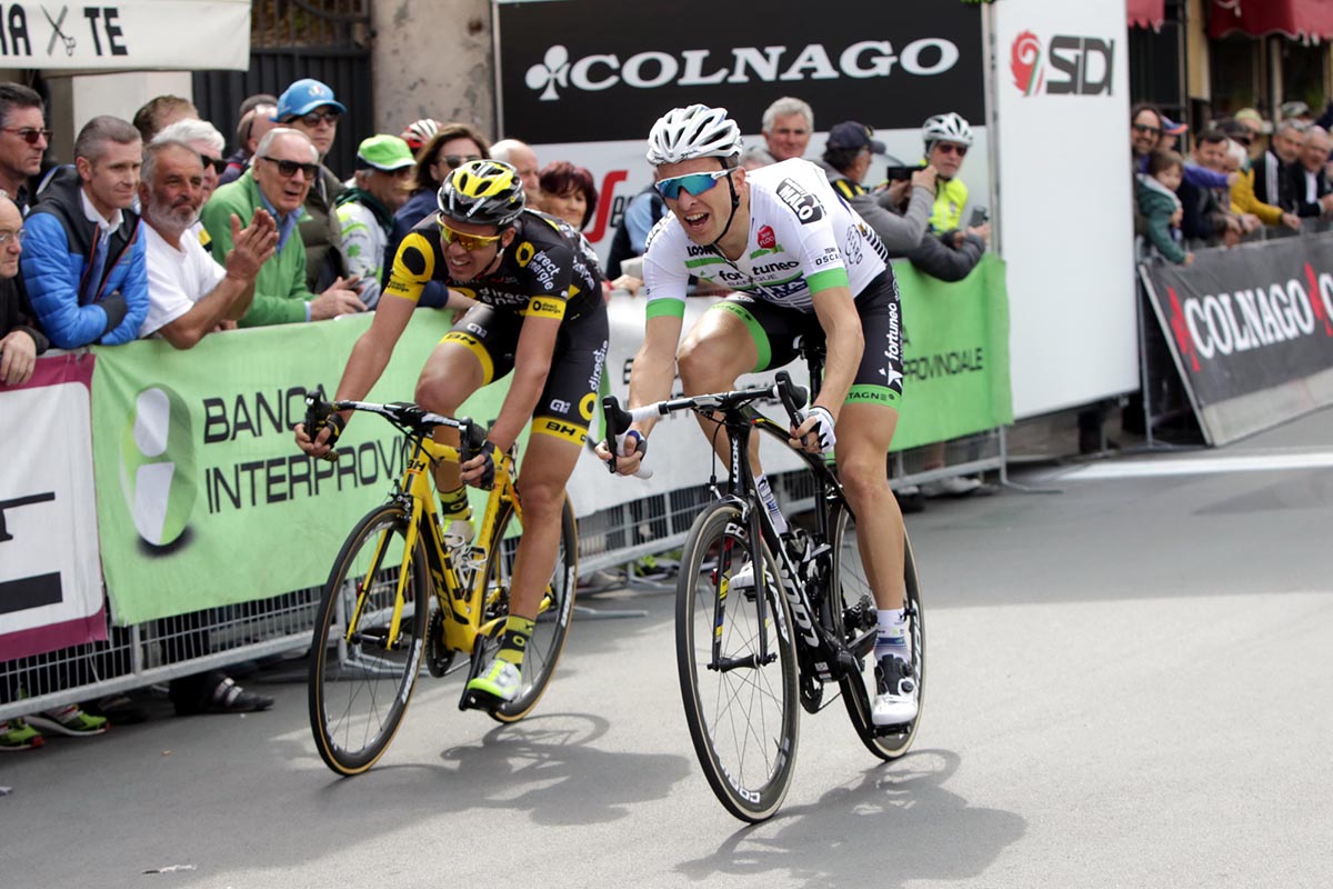 Laurent Pichon vince a Gatteo la prima semitappa della Settimana Coppi e Bartali 2017