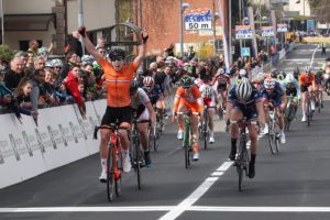 L'arrivo del Trofeo Da Moreno Donne Junior di Cittiglio