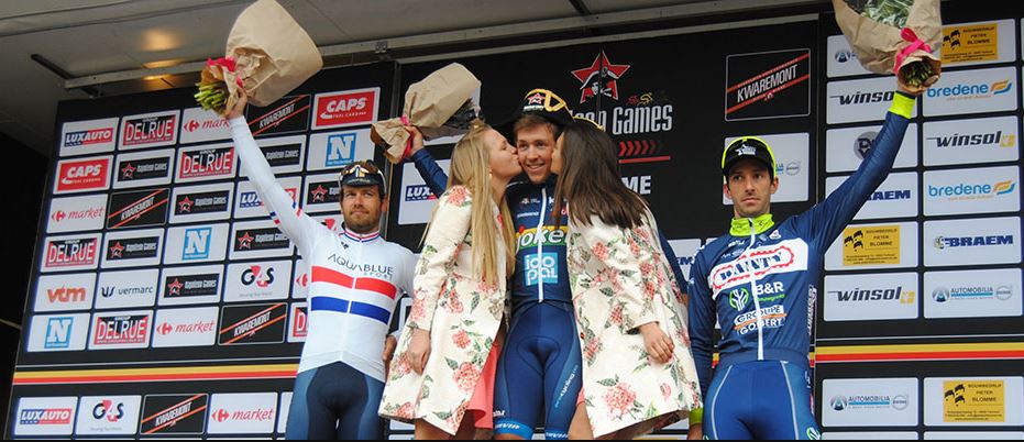 Il podio della Handzame Classic 2017