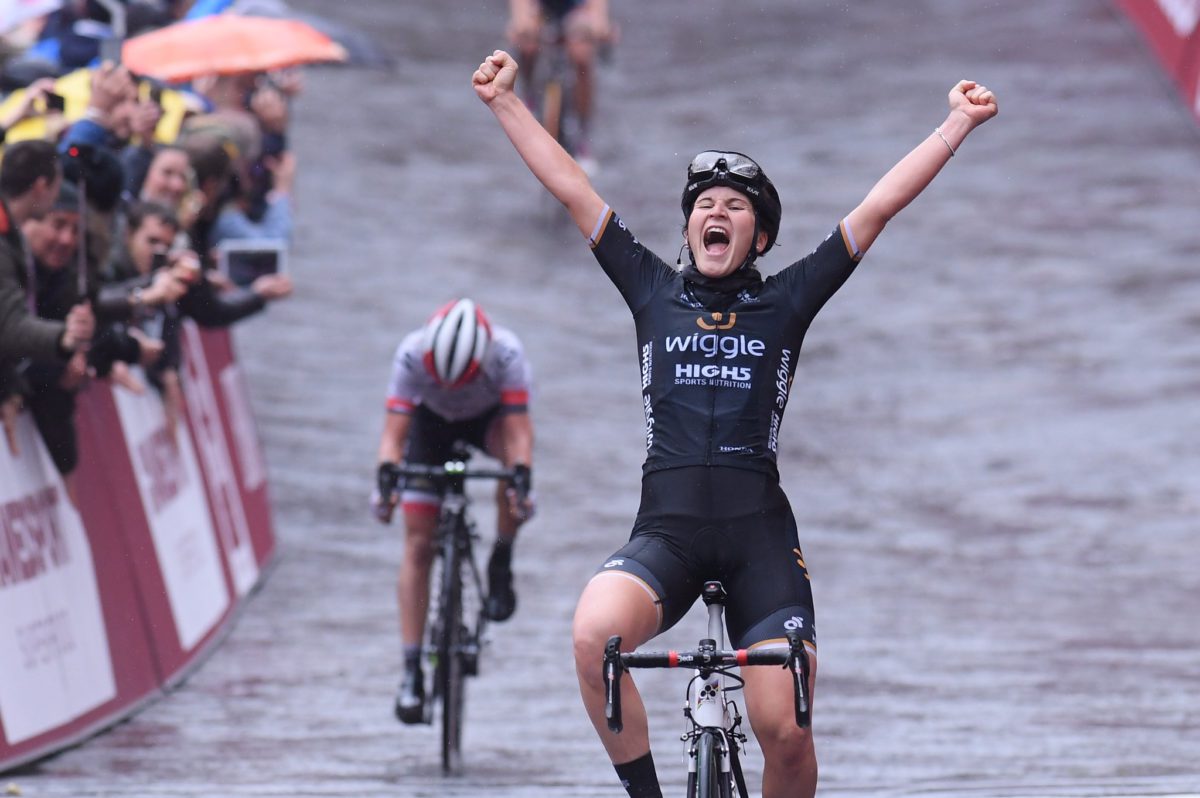Elisa Longo Borghini vince la Strade Bianche 2017