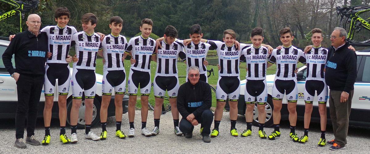 Uc Mirano, squadra Allievi 2017