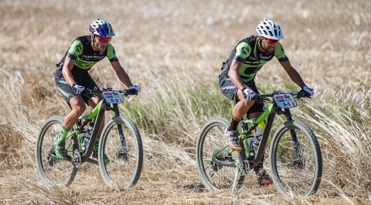 Manuel Fumic e Henrique Avancini in azione